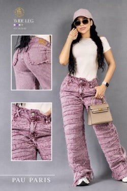 JEAN PARIS ROSE WIDE LEG -EDICION PREMIUM