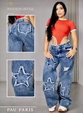 PAU PARIS STAR DENIM- JEANA PREMIUM DE ESTRELLAS